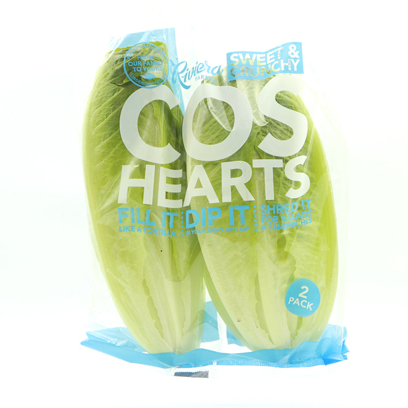 Lettuce Cos Hearts (Twin Pack) Toscano's Yarra Valley