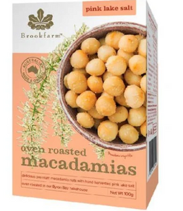 Brookfarm Macadamia - Roasted with Pink Lake Salt (100g)