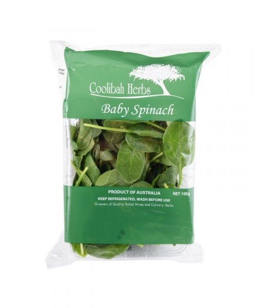Baby Spinach - Prepack (100g)