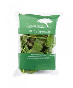 Baby Spinach - Prepack (100g)